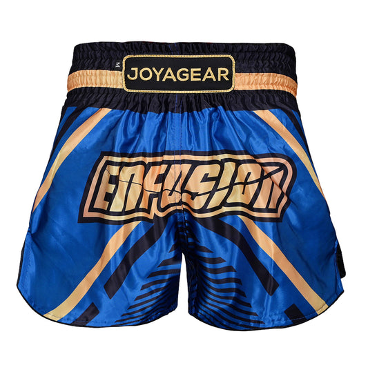 Enfusion Kickboksbroek Blauw/Goud