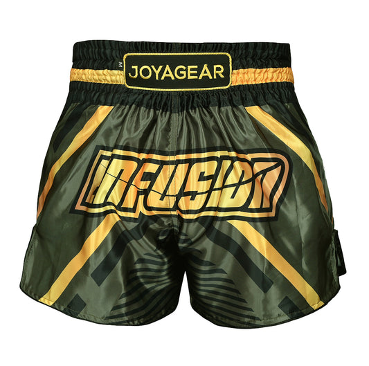 Enfusion Kickboksbroek Groen/Goud
