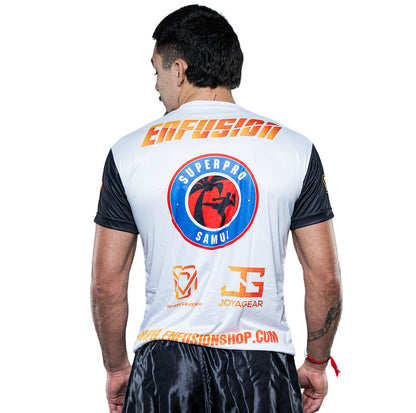 Enfusion Wit/Zwart T-shirt