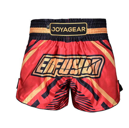 Enfusion Kickboksbroek Rood/Goud