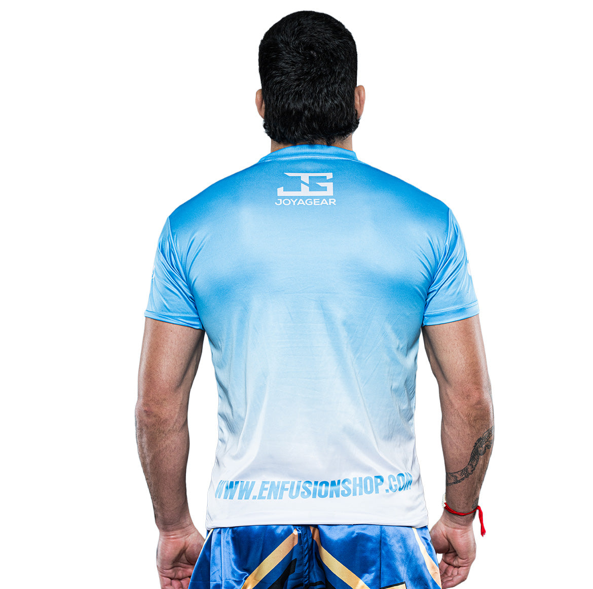 Enfusion T-shirt Blauw overloop