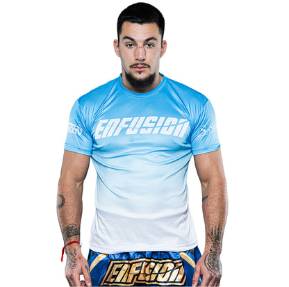 Enfusion T-shirt Blauw overloop