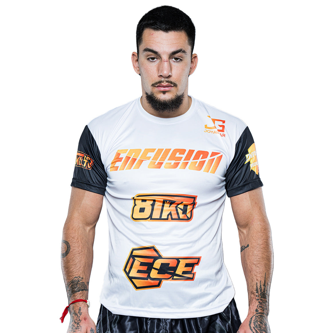 Enfusion Wit/Zwart T-shirt